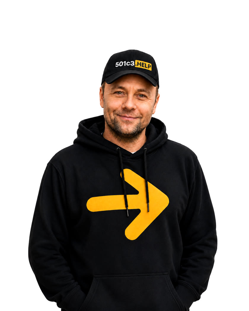 Dima Bocha, founder of 501c3.HELP